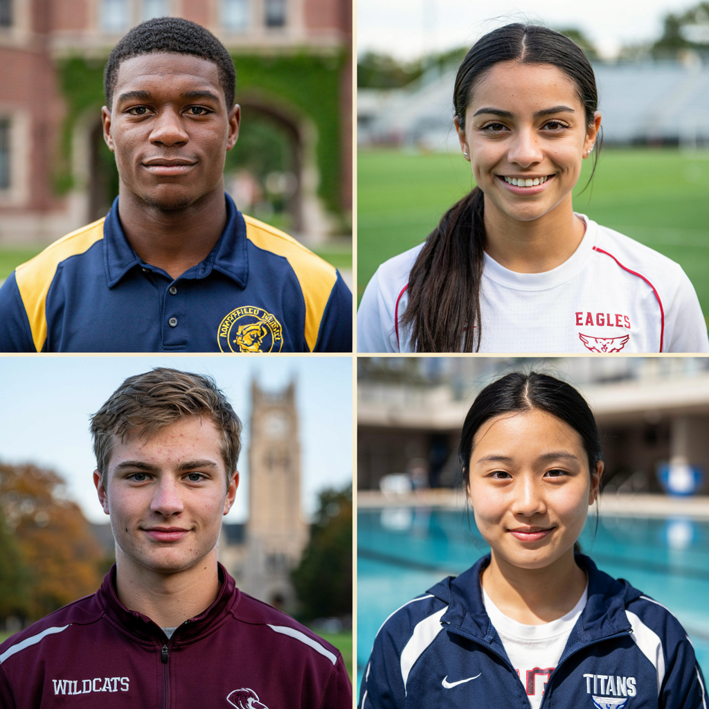 Student athletes supporting one another's mental health and wellbeing