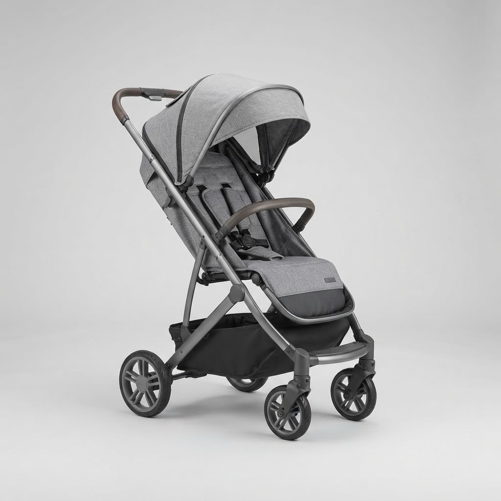 Lightweight Foldable Baby Stroller