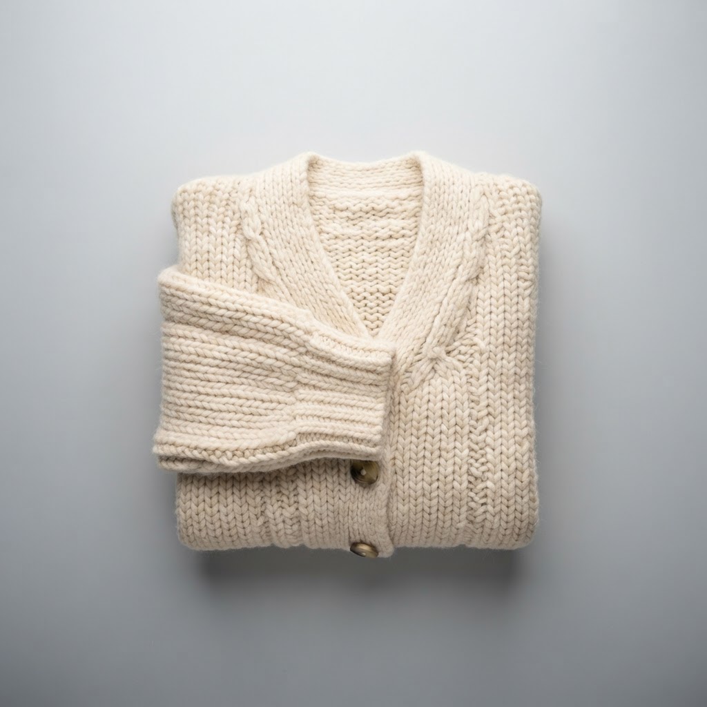 Oversized Chunky Knit Cardigan