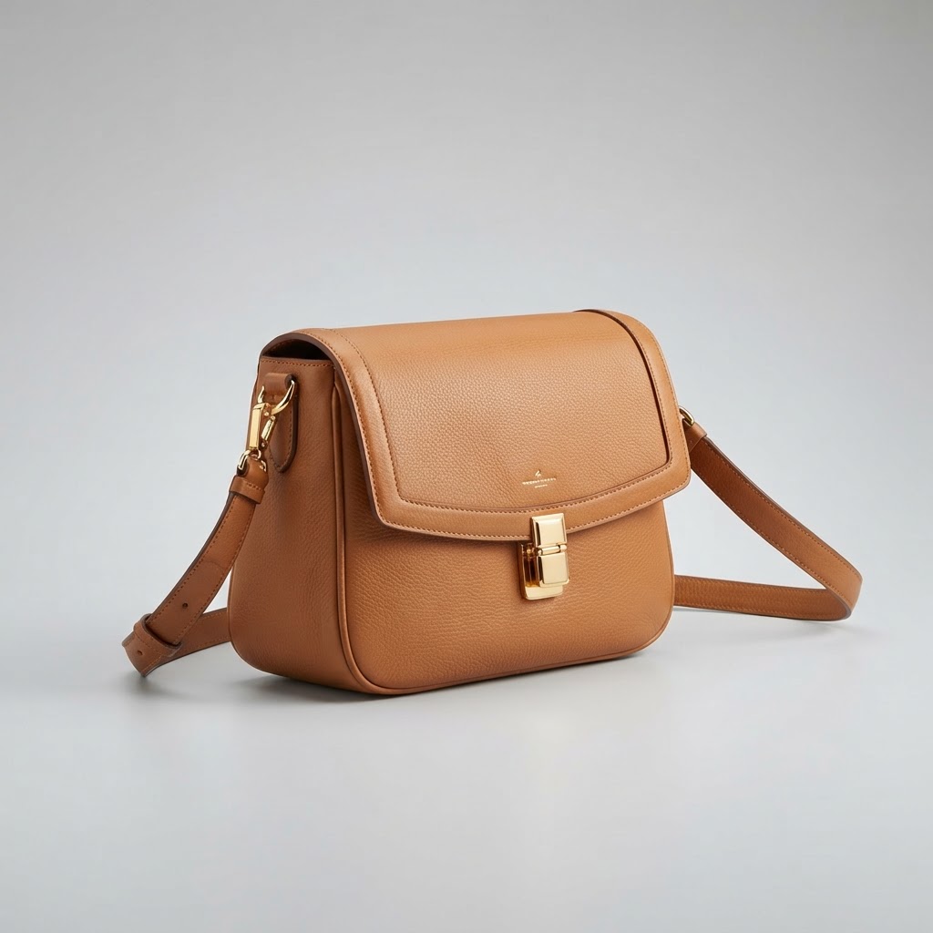 Genuine Leather Crossbody Handbag