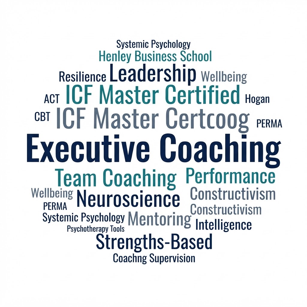 Word cloud of Kaveh's skills, certifications, and areas of expertise
