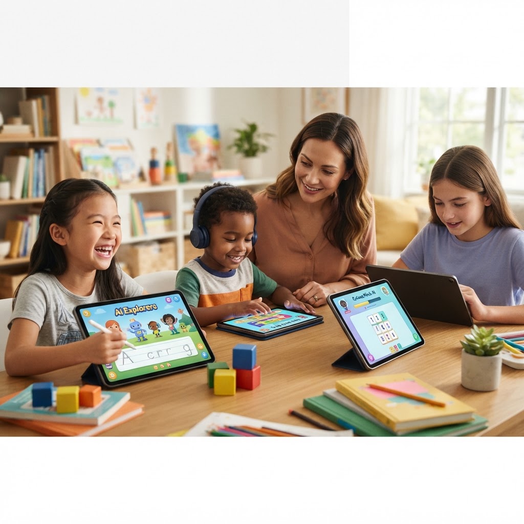 Top Safe AI Learning Apps for Children (Ages 3-12): A Parent's Guide