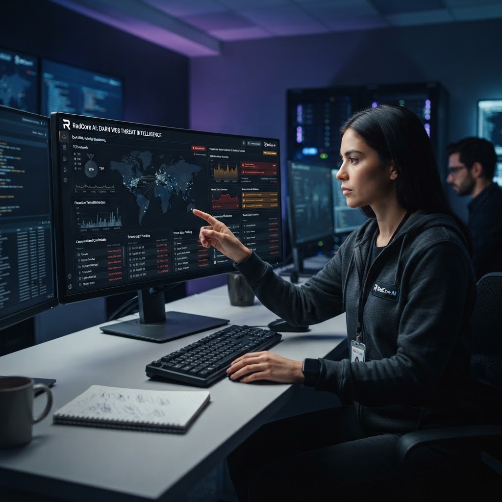 Dark Web Monitoring for Security Teams: Proactive Threat Detection with RedCore AI
