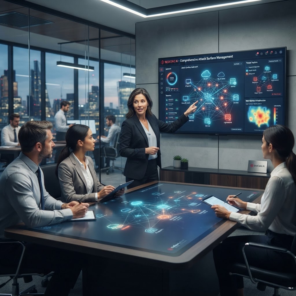 Comprehensive Attack Surface Management for growing businesses & Mid-Market: A RedCore AI Guide