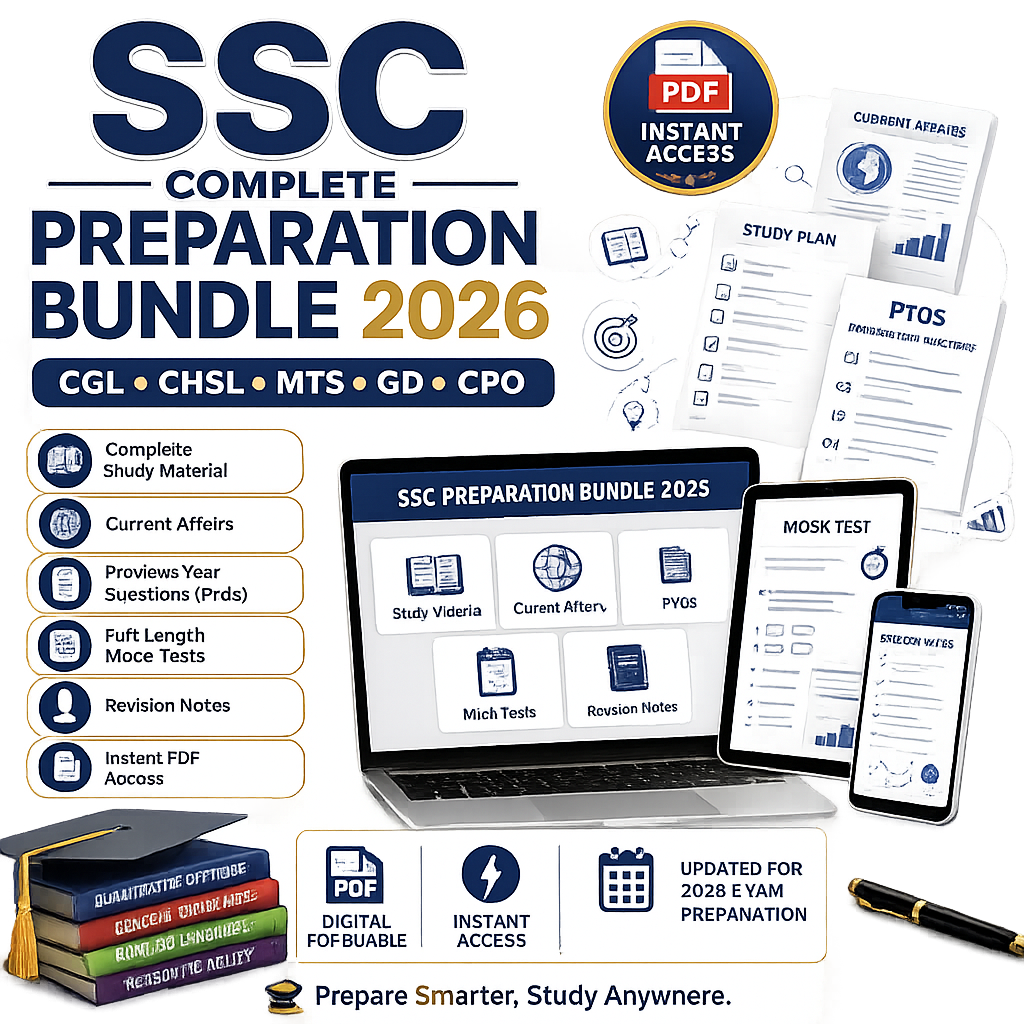 SSC Ultimate Success Bundle 2026