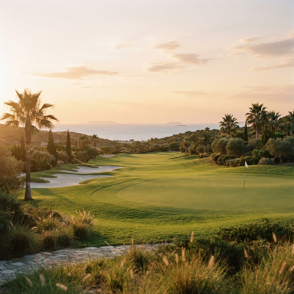 Le golf avec vue méditerranéenne.