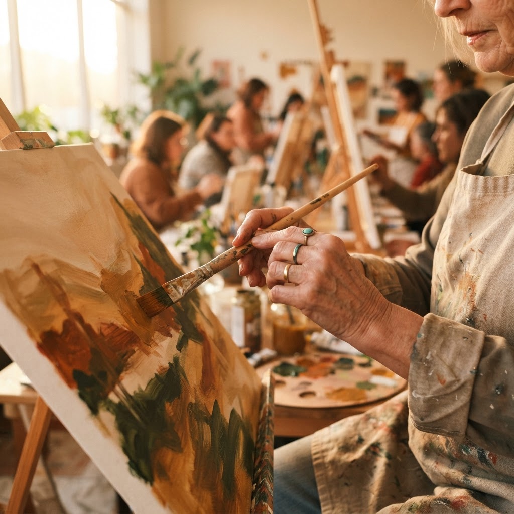 Oficina de Pintura: Criar é Adorar