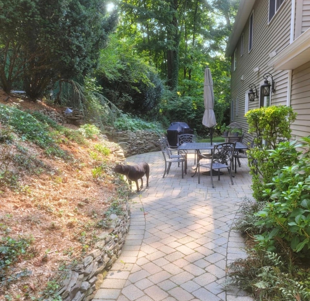 Patio & Outdoor Lighting Renovation — before