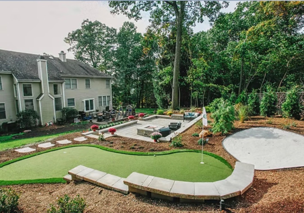 Putting Green & Backyard Transformation