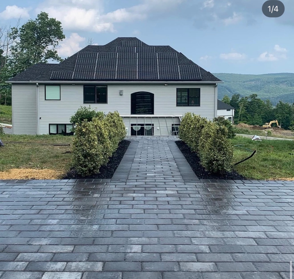 Paver Driveway & Landscape Installation
