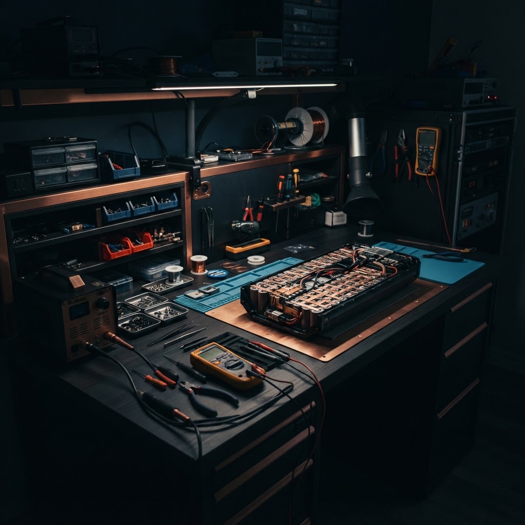 Akku-Reparatur-Labor der Battery Systems Solutions GmbH