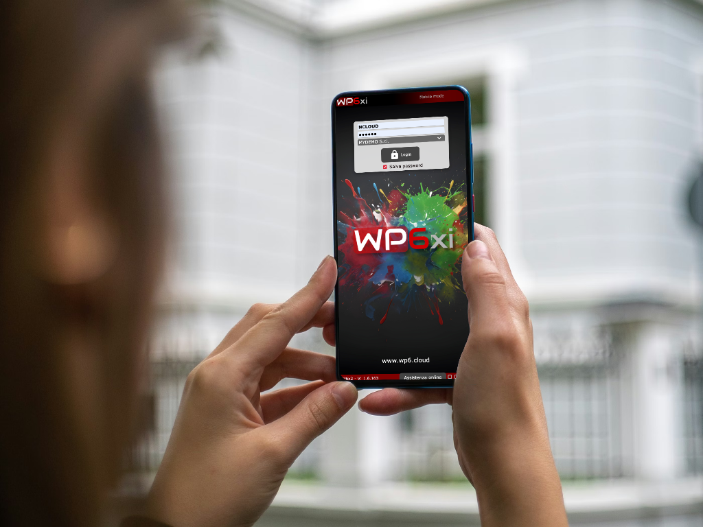WP6xi Mobile - Smartphone mockup