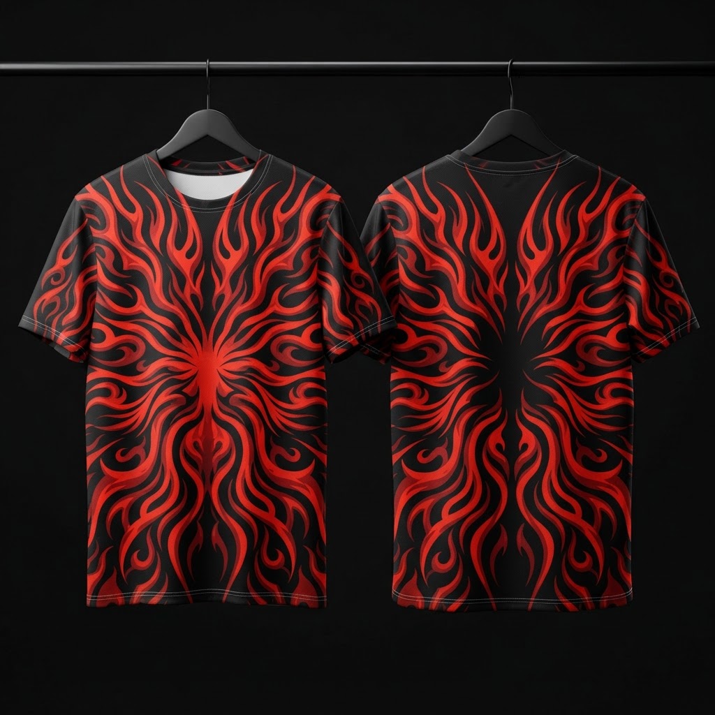 Tribal Flame Tee