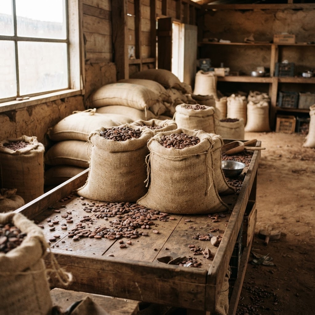Cacao beans sourcing category