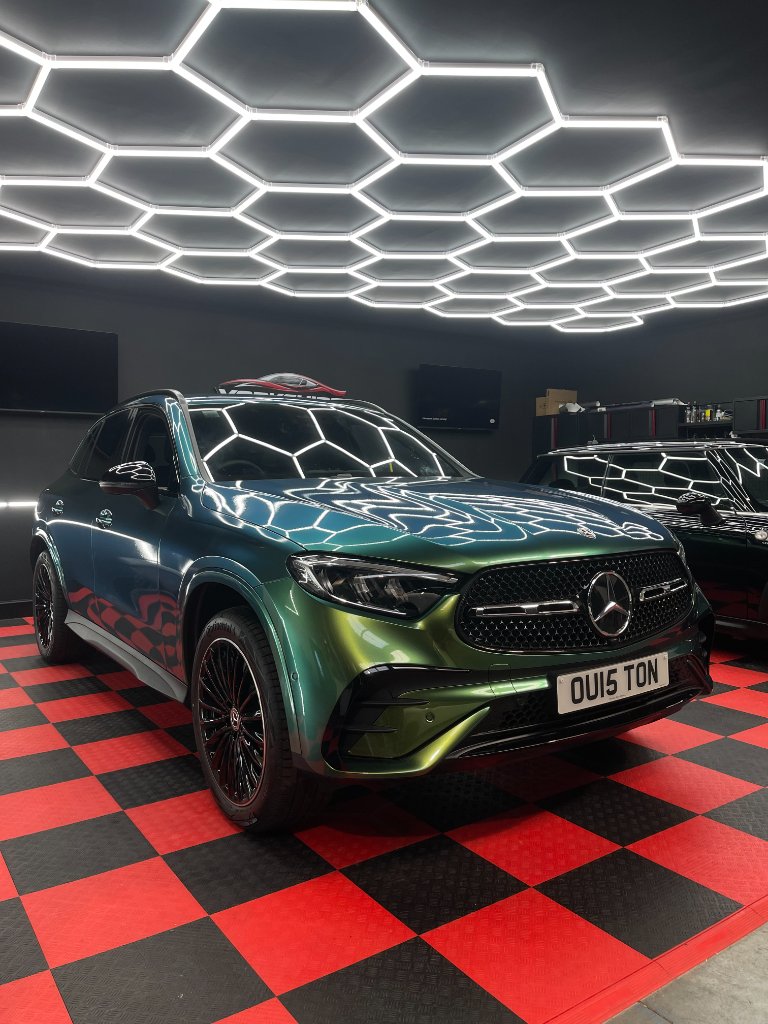After wrapping