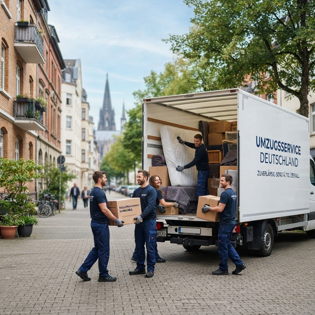 Sorgfältig umziehen in ganz Deutschland