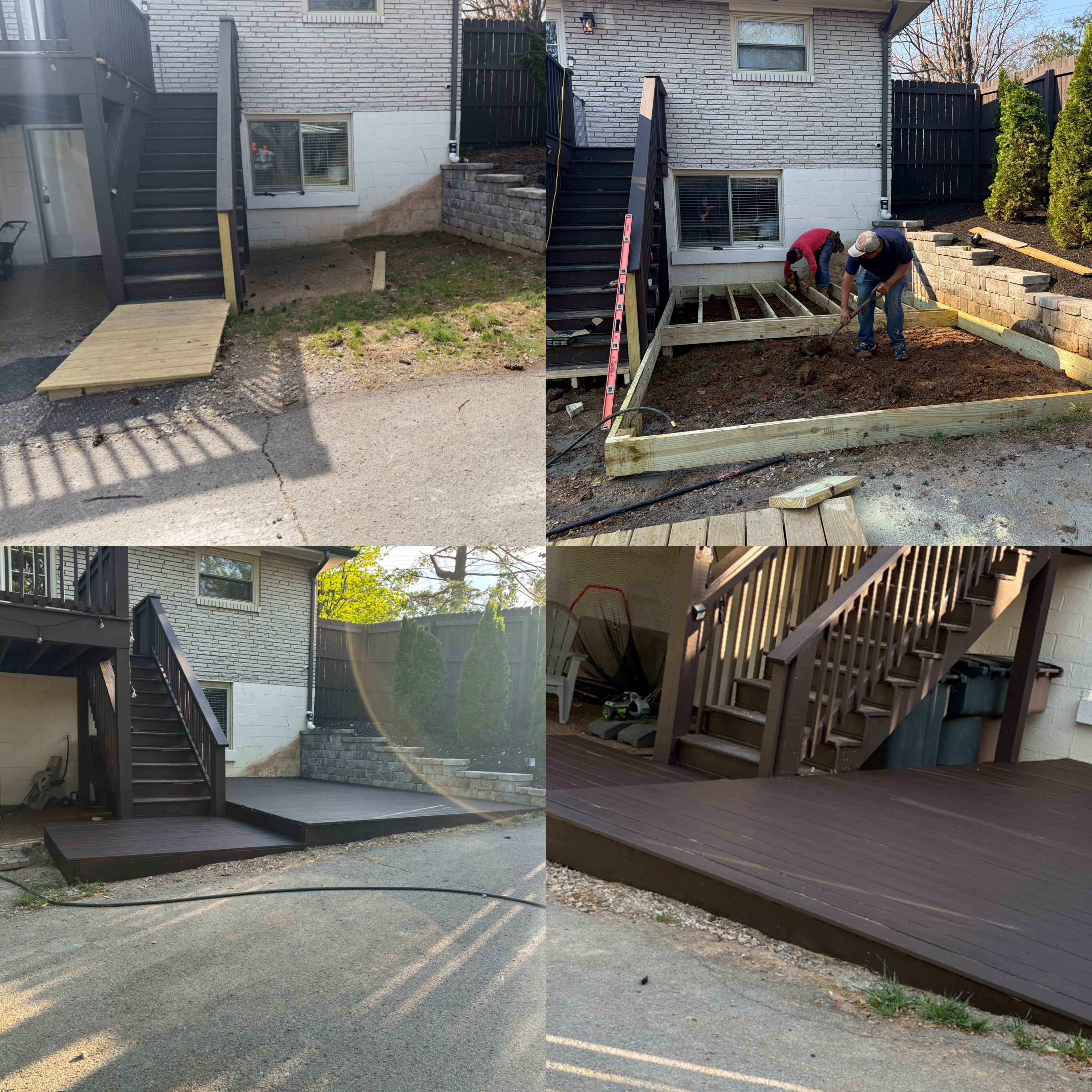 Deck Extension Build