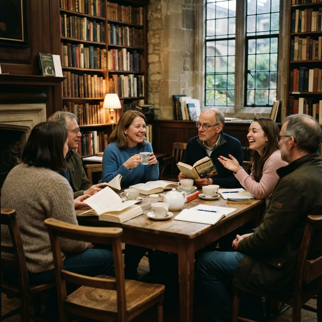 Cambridge-i Könyvmolyok Könyvklub Októberi Író-Olvasó Találkozó