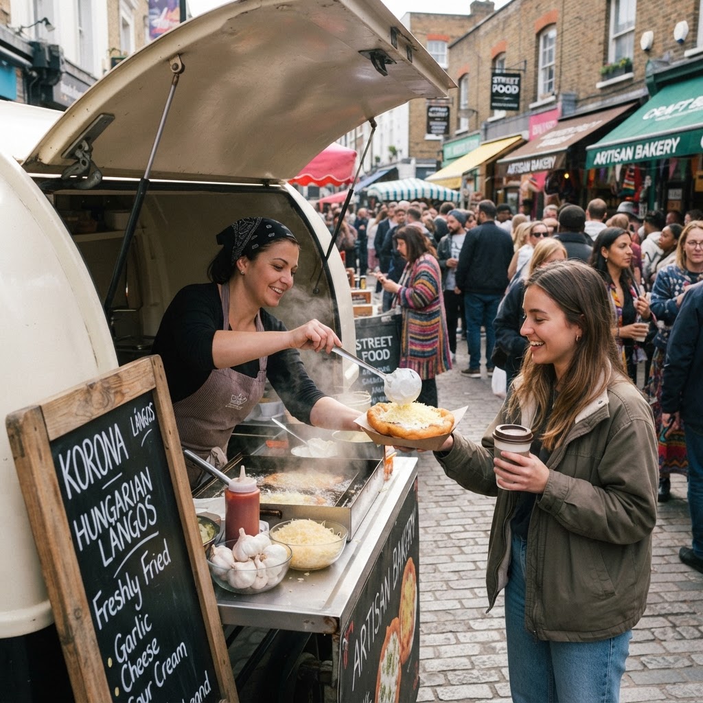 Tasty Dough Lángos - Bangor Local Market