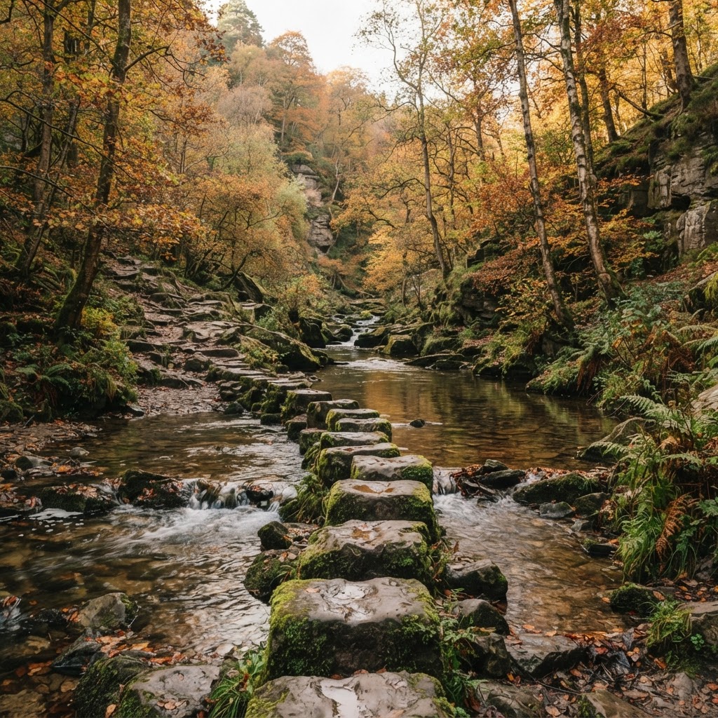 Kirándulás Lawrence Field, Padley Gorge, Longshaw Estate