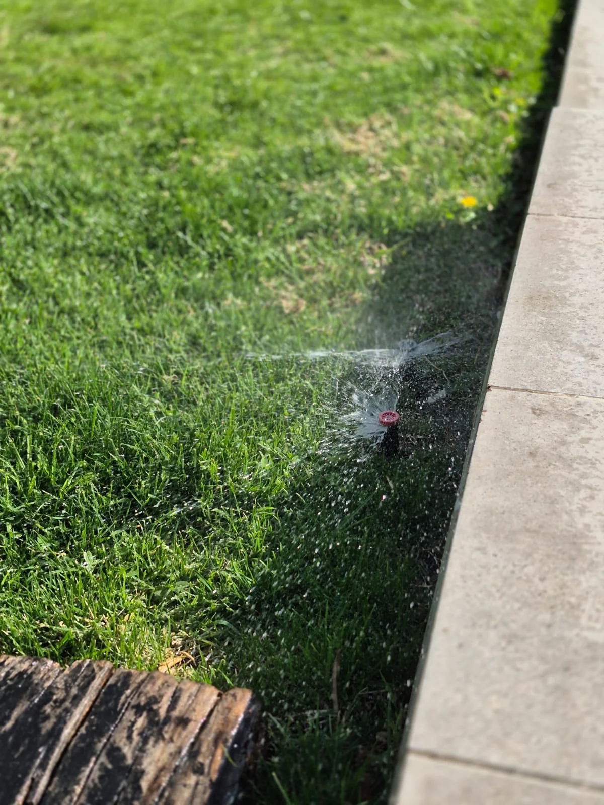 Casa Provenzal Chicureo — **Riego automático** — Automatizamos el riego del jardín de nuestro cliente según el pronóstico del tiempo, logrando importantes ahorros de agua.