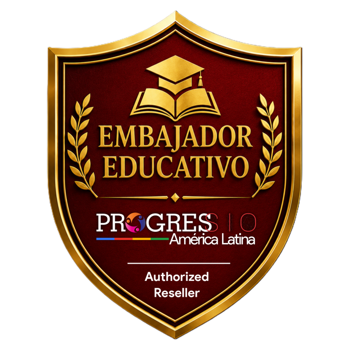 Escudo oficial de Embajador Educativo