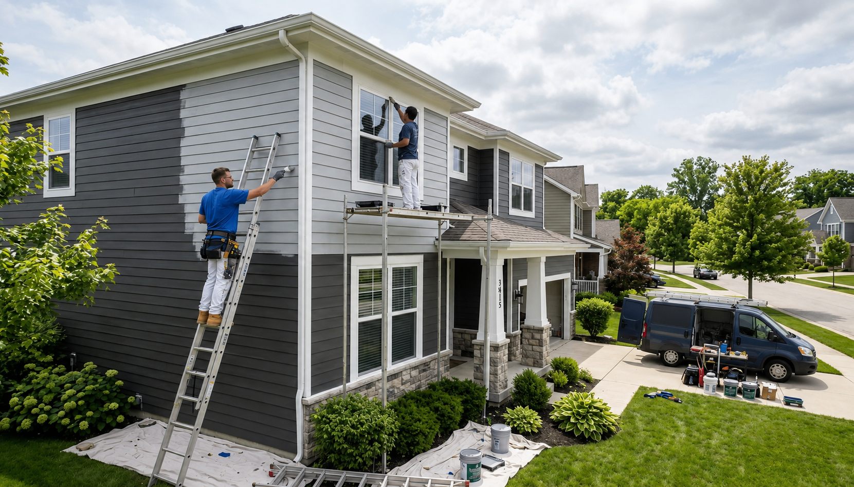 Commercial painting