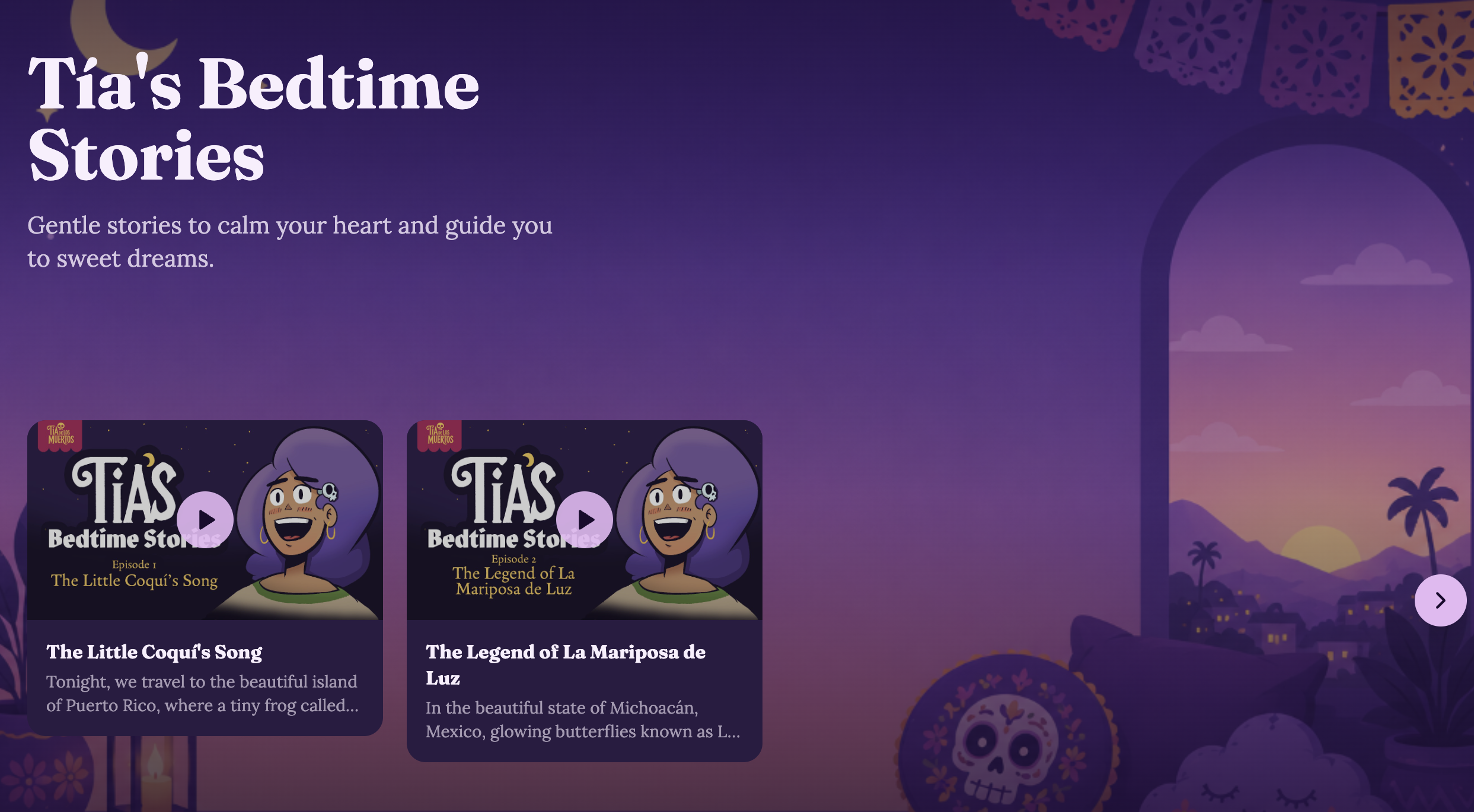 Tía's Bedtime Stories Now Streaming on YouTube and Spotify Podcasts