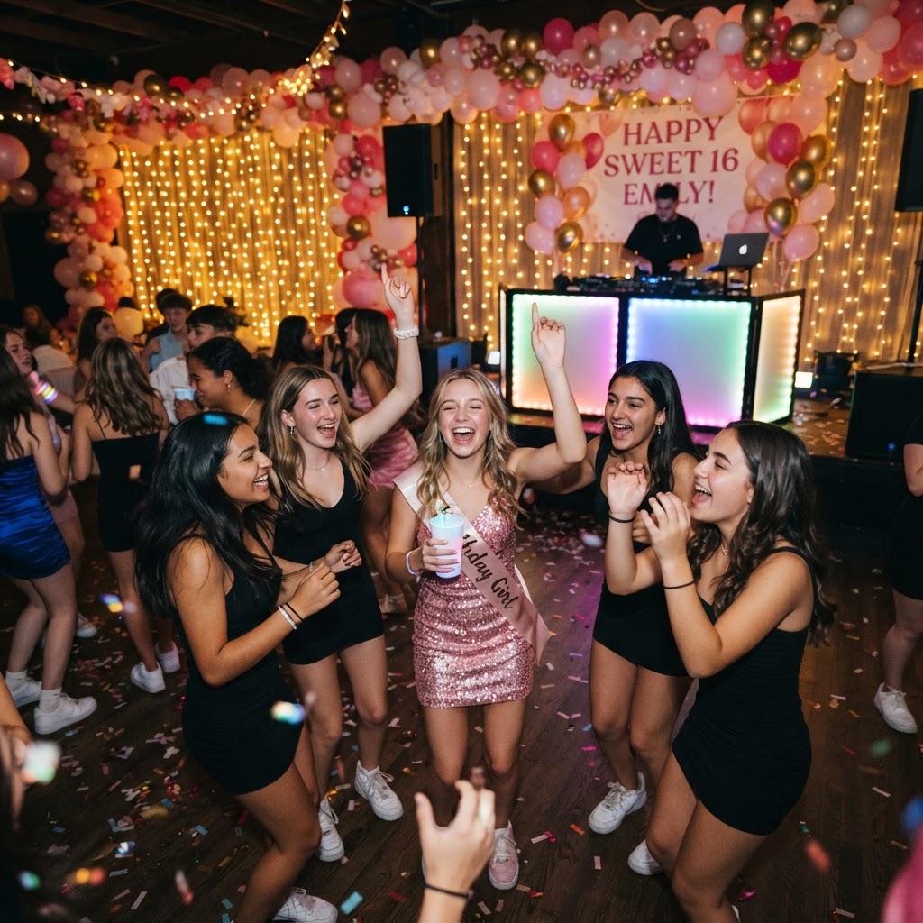 Maya's Sweet Sixteen Soirée