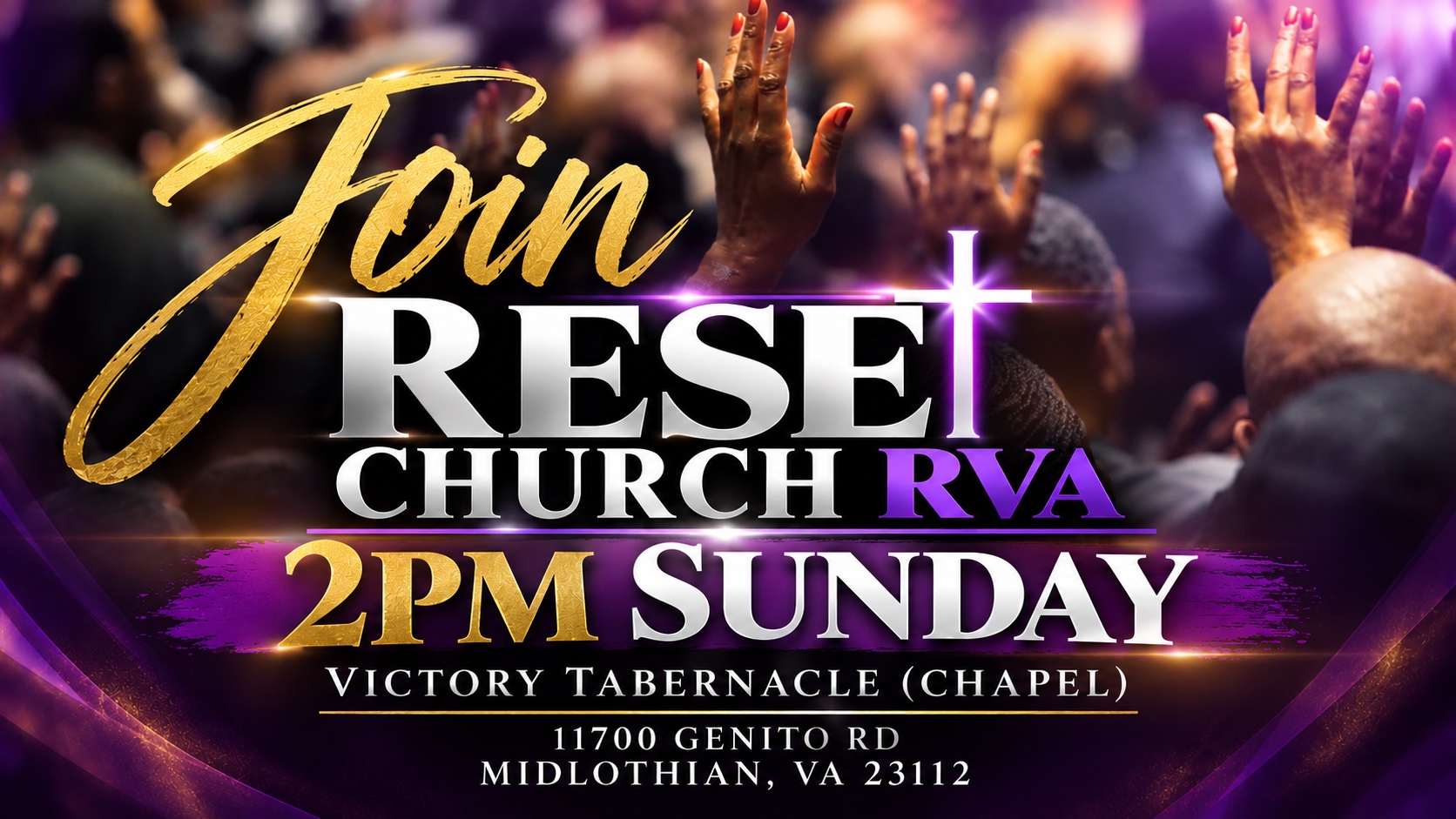 Join Reset Church RVA — 2PM Sunday