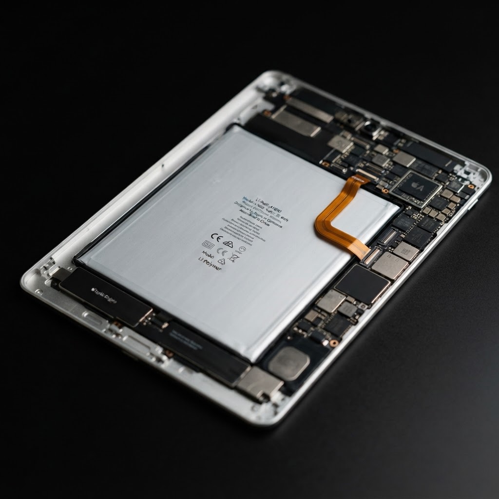 iPad med nyt OEM-batteri