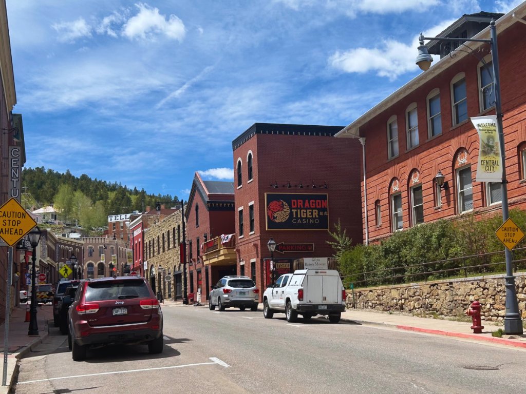Central City and Black Hawk casino district