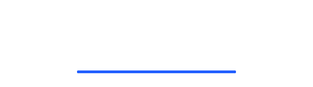 Wordmark White Blue