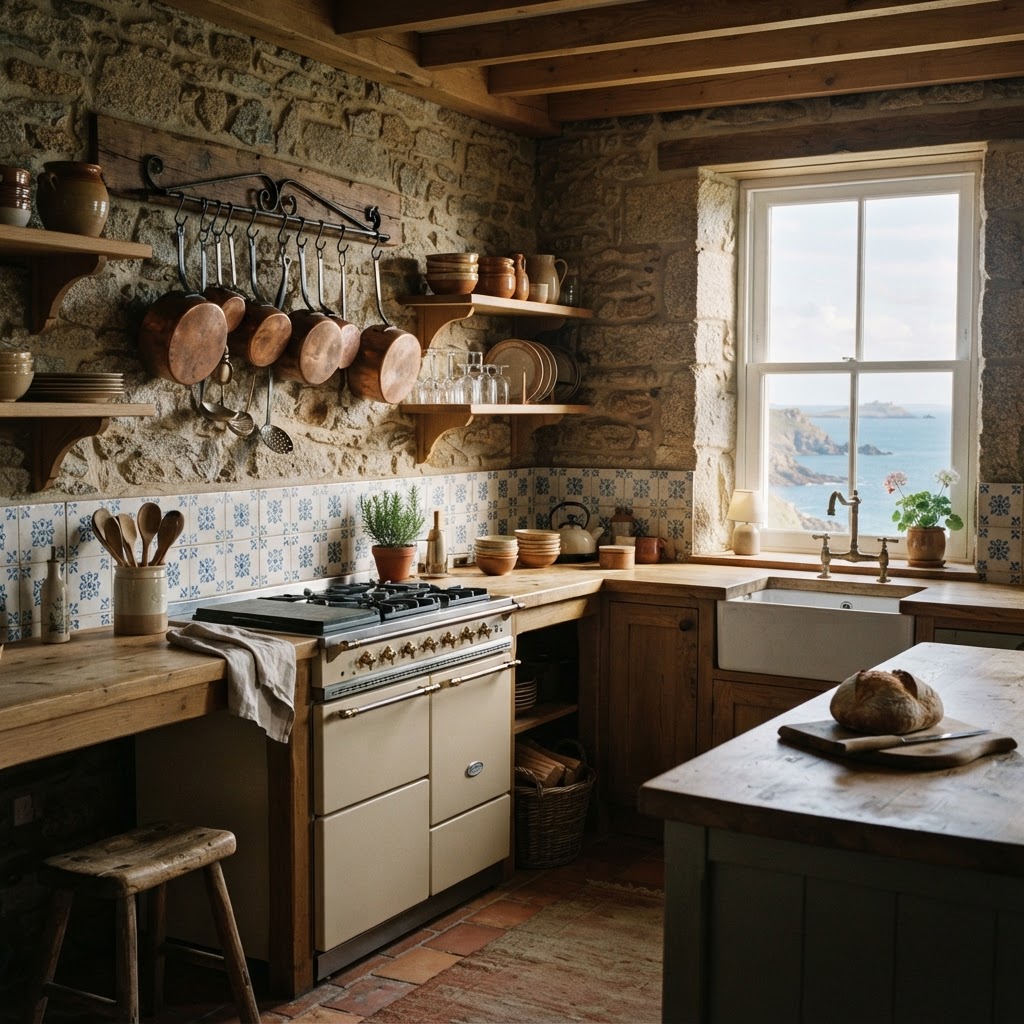 Cuisine rustique chic