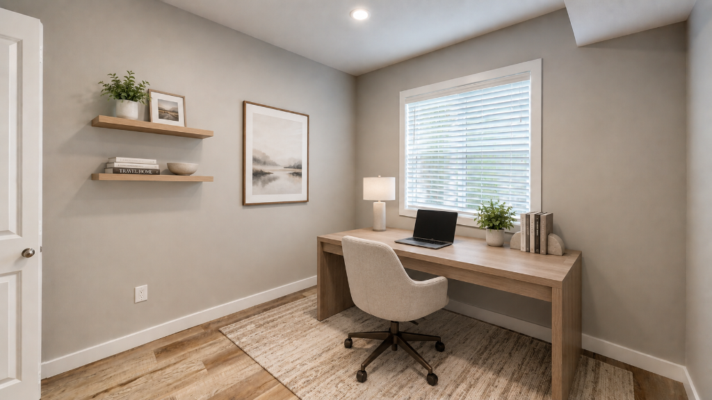 Bedroom Two — Home Office & Flex Space