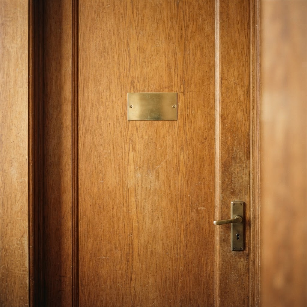 The door to The Circle