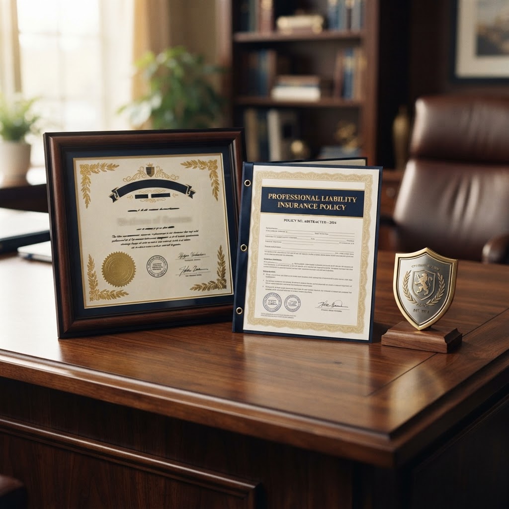 Certifications, Licenses & Insurance