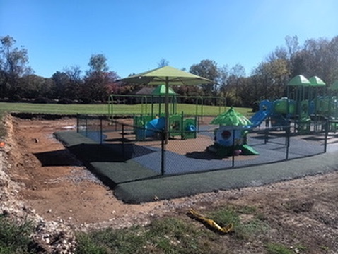 Commercial Playground Fence - Bloomington, IN
