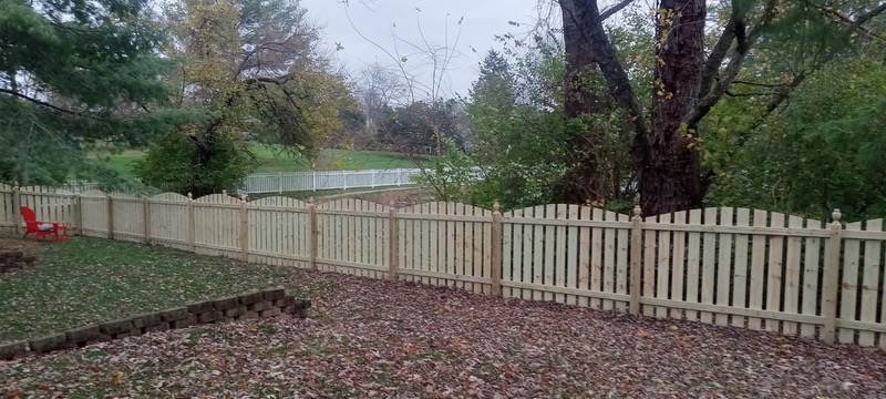 Cedar Privacy Fence - Monroe County, IN