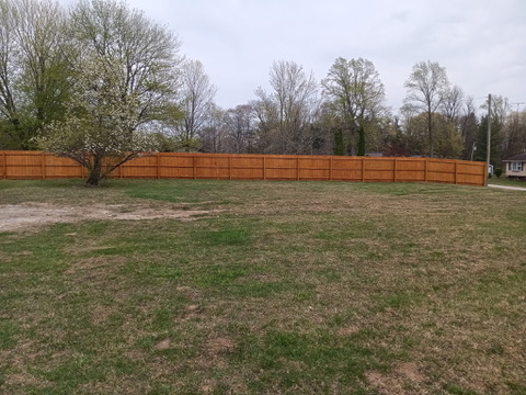 Commercial Wave-Top Fence - Bloomington, IN