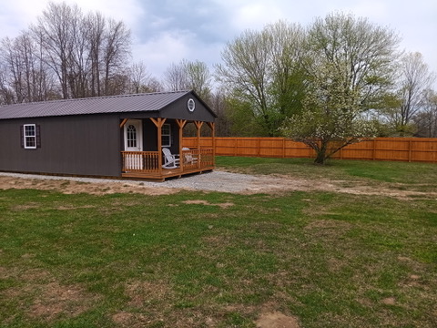 Commercial Wave-Top Fence - Bloomington, IN