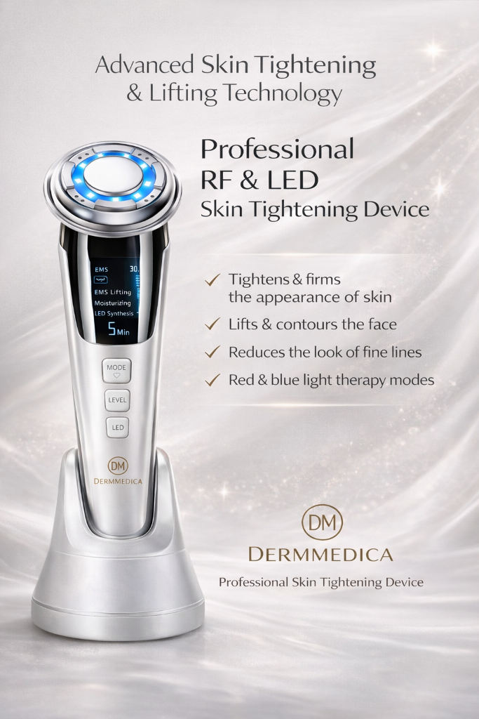 DermMedica skin tightening device features