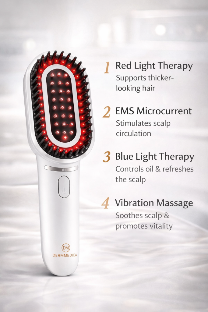 DermMedica scalp care device features
