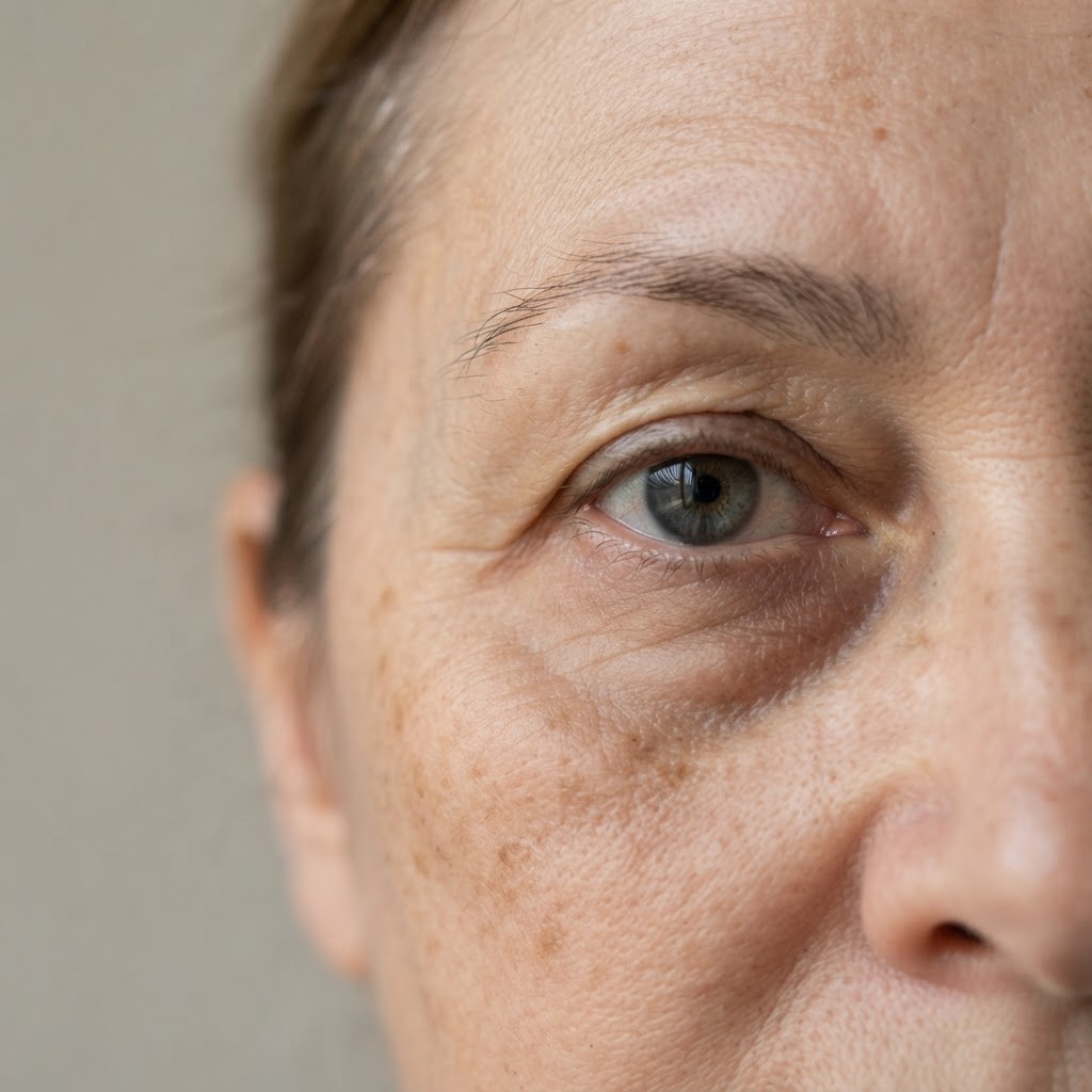 Eleanor, 65 eye after four weeks