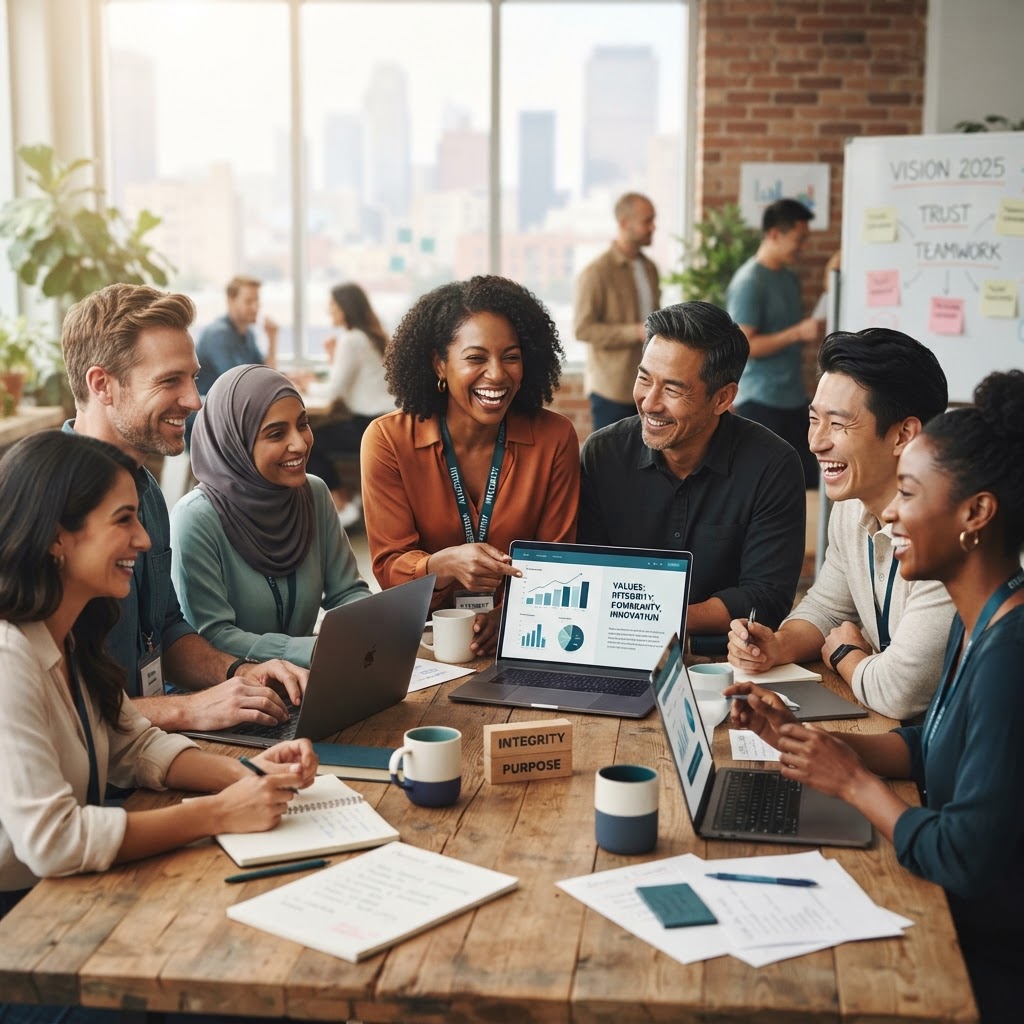 Our values in practice — shared purpose