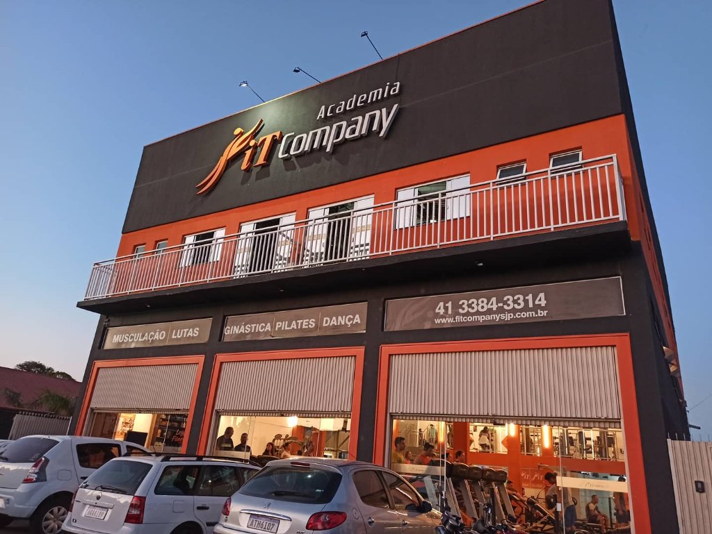 Fachada da Academia Fit Company