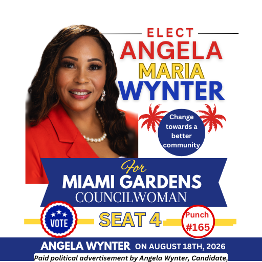 Angela Maria Wynter, candidate for Miami Gardens Councilwoman Seat 4