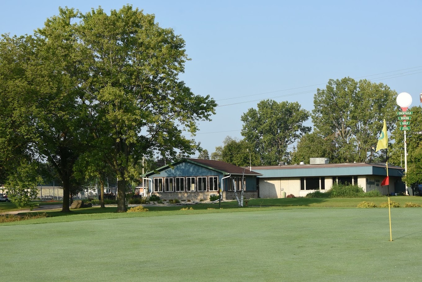Aerial view of Wedgewood Golf Course