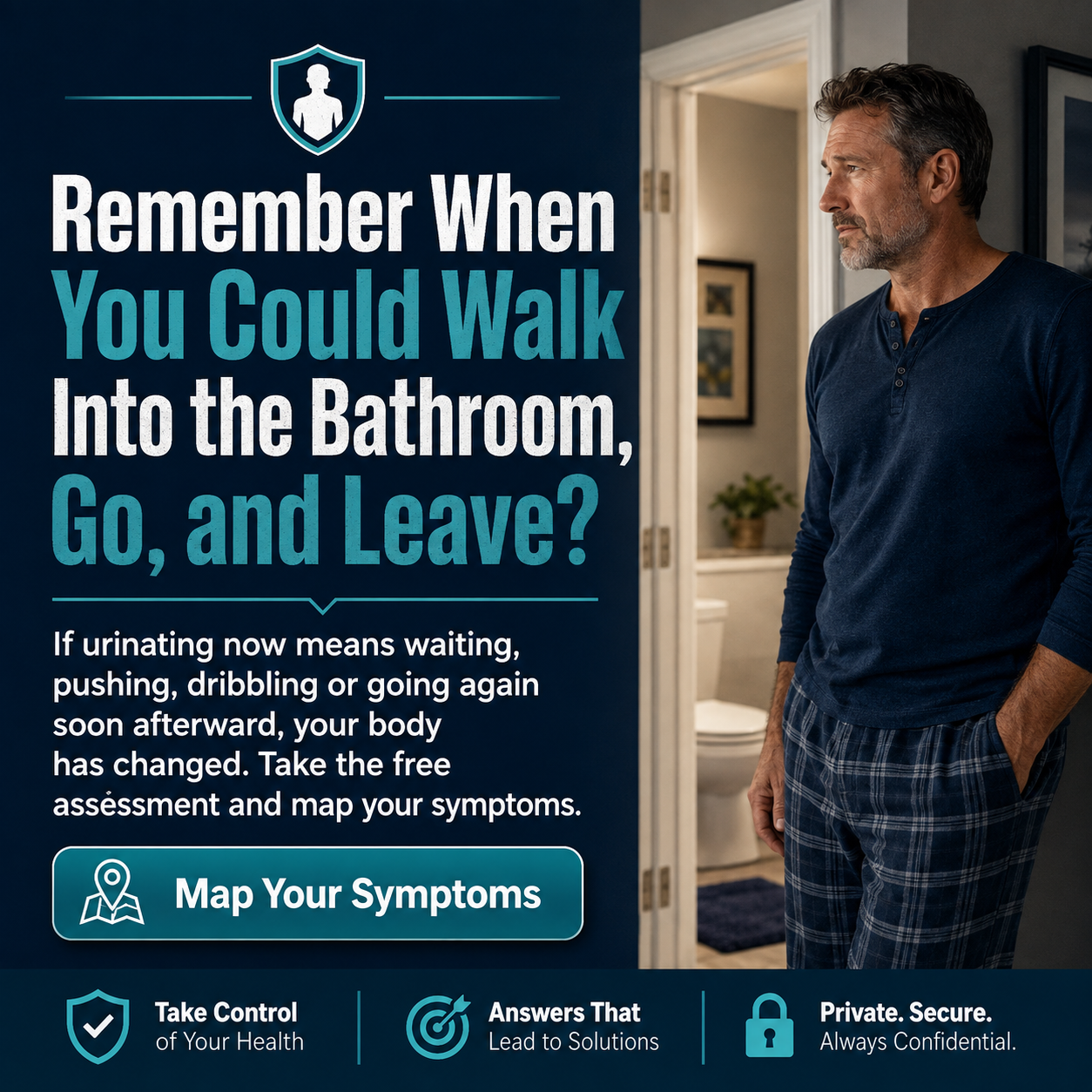 Remember When You Could Walk Into the Bathroom, Go, and Leave?