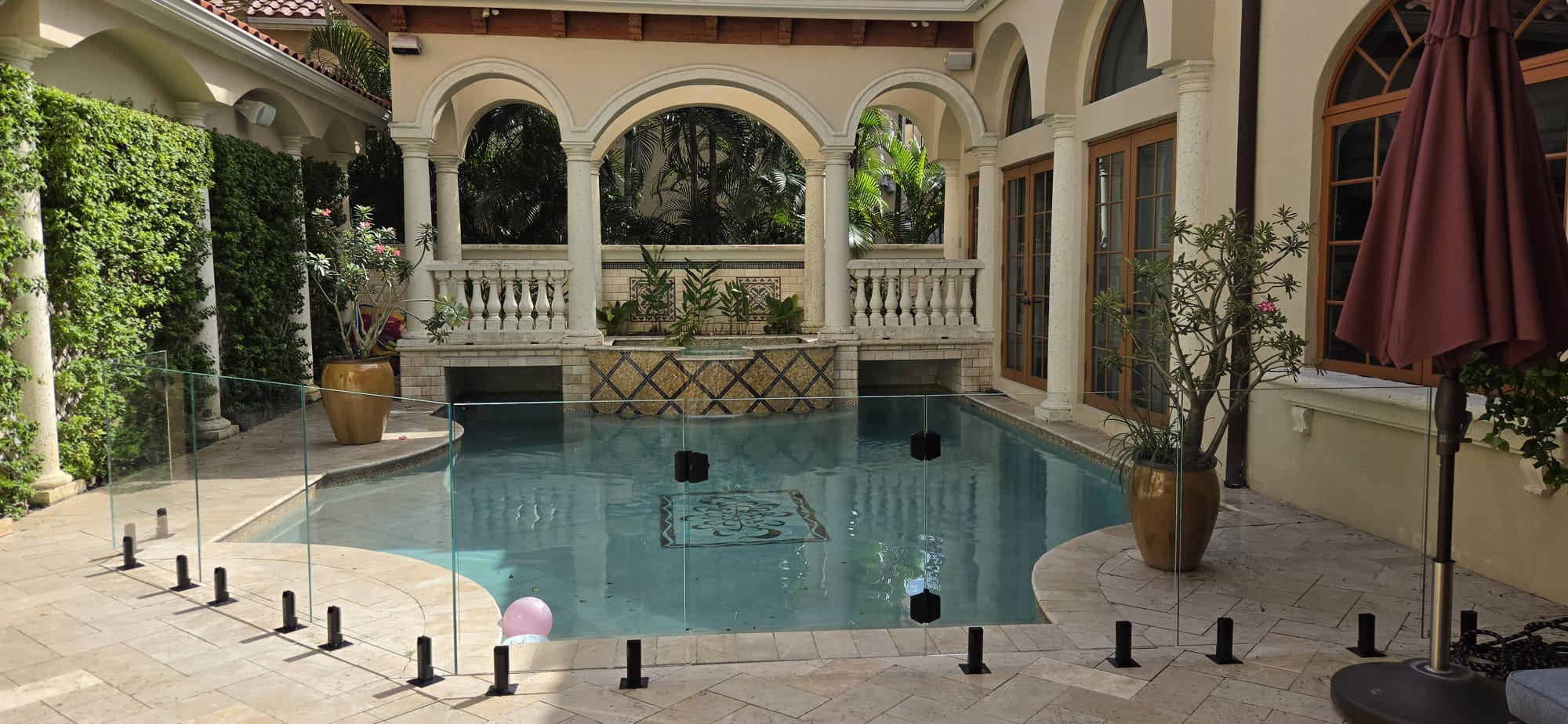 Pool Deck & Glass Fence